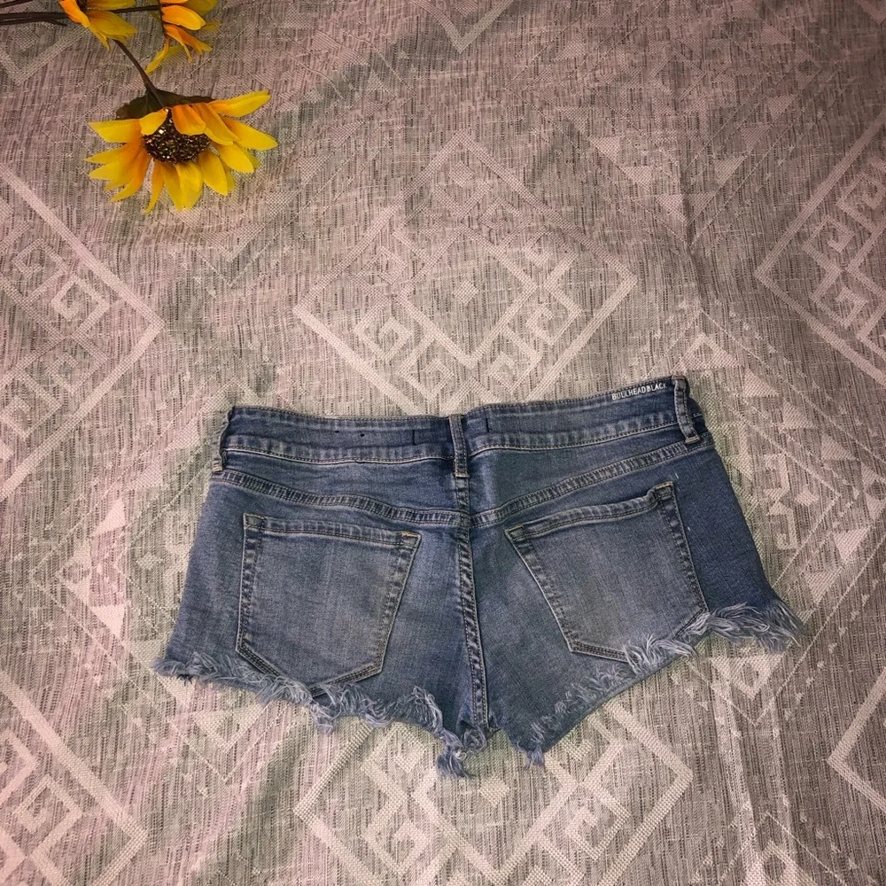 Bullhead Black Denim Shorts
